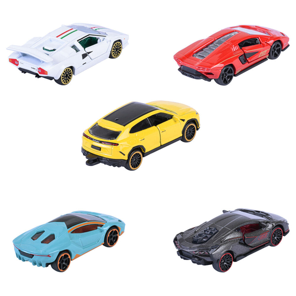 Set 5 coches Lamborghini