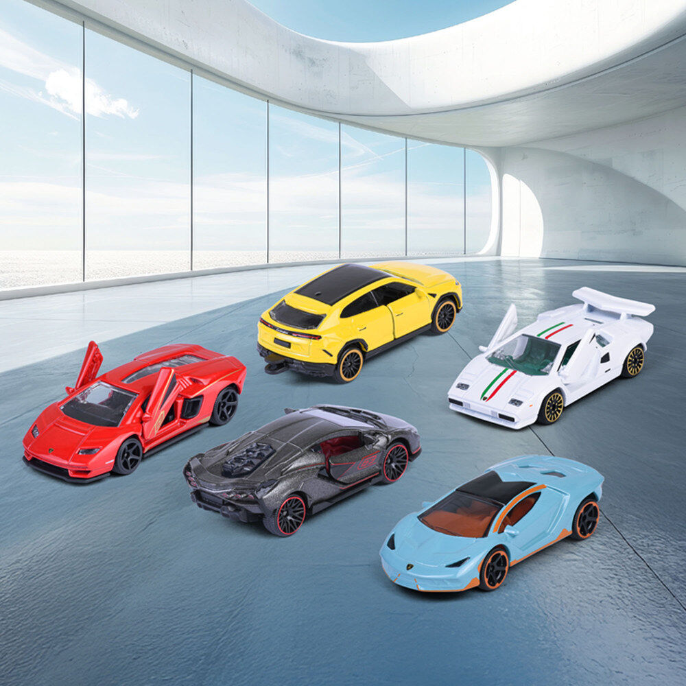 Set 5 coches Lamborghini