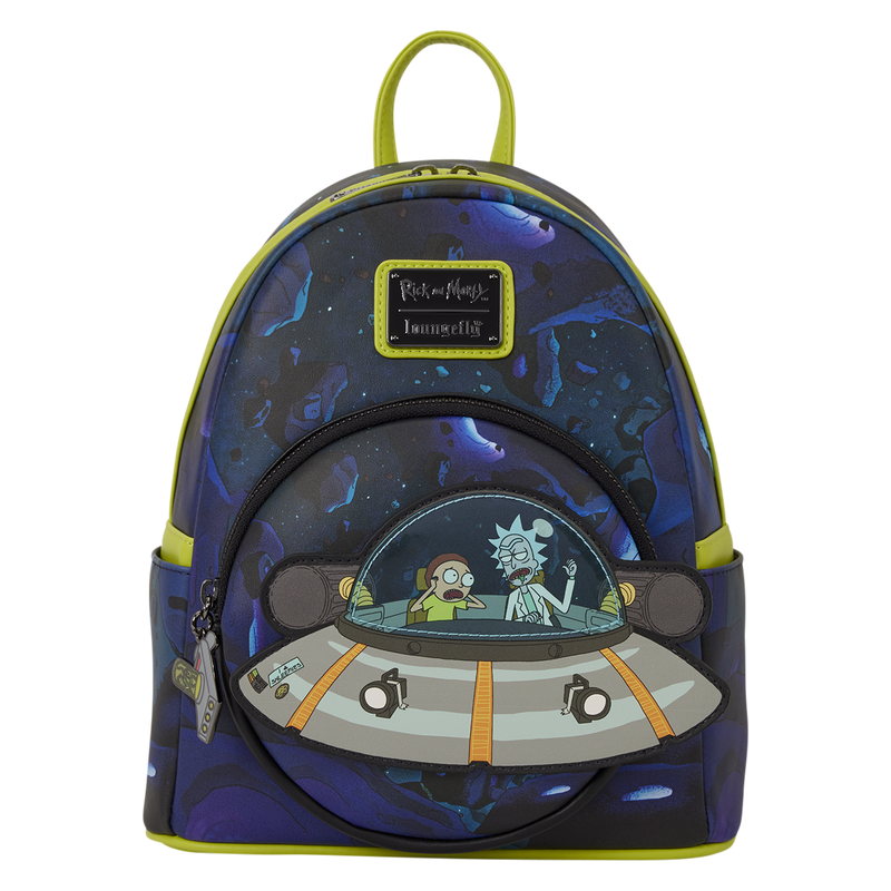 Mochila Cartoon Network Rick and Morty Space Cruiser Loungefly 26cm Frikytopia