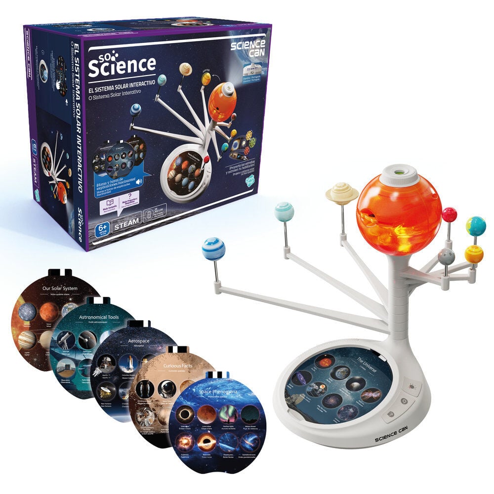 Projetor Sistema Solar Interativo Science