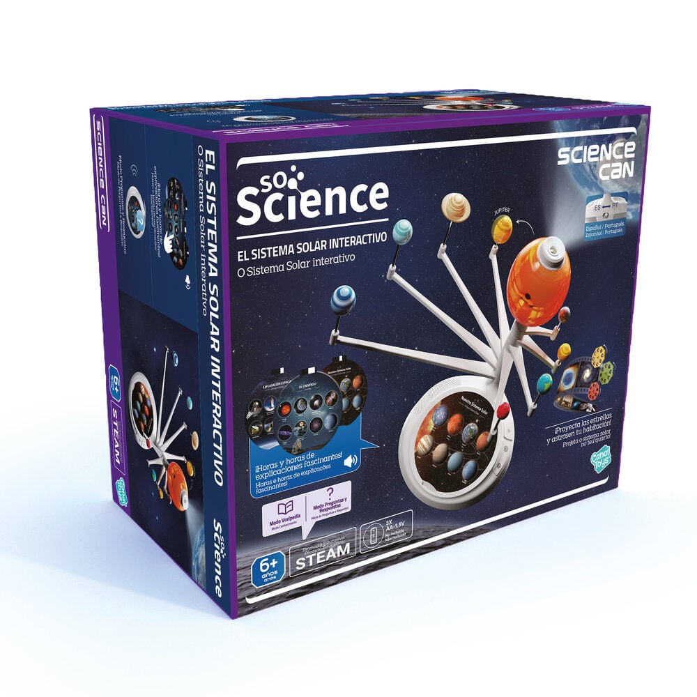 Projetor Sistema Solar Interativo Science