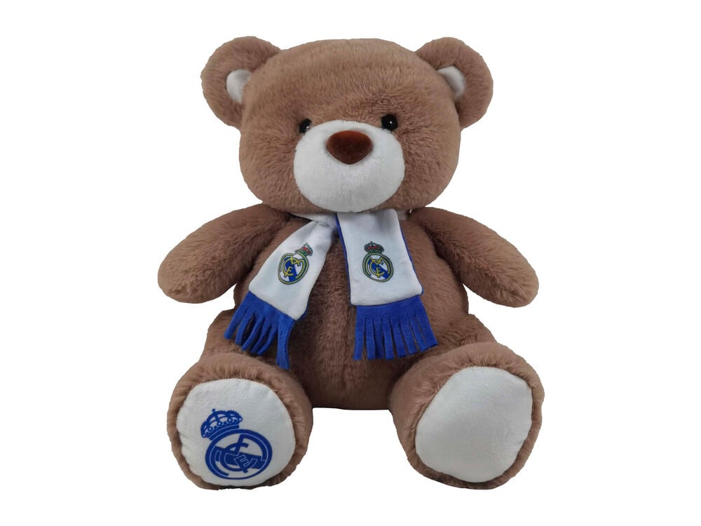 Peluche oso bufanda Real Madrid 32cm Frikytopia