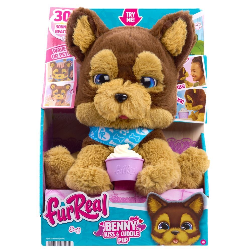 Peluche interativo Benny the Kiss & Cuddle FurReal
