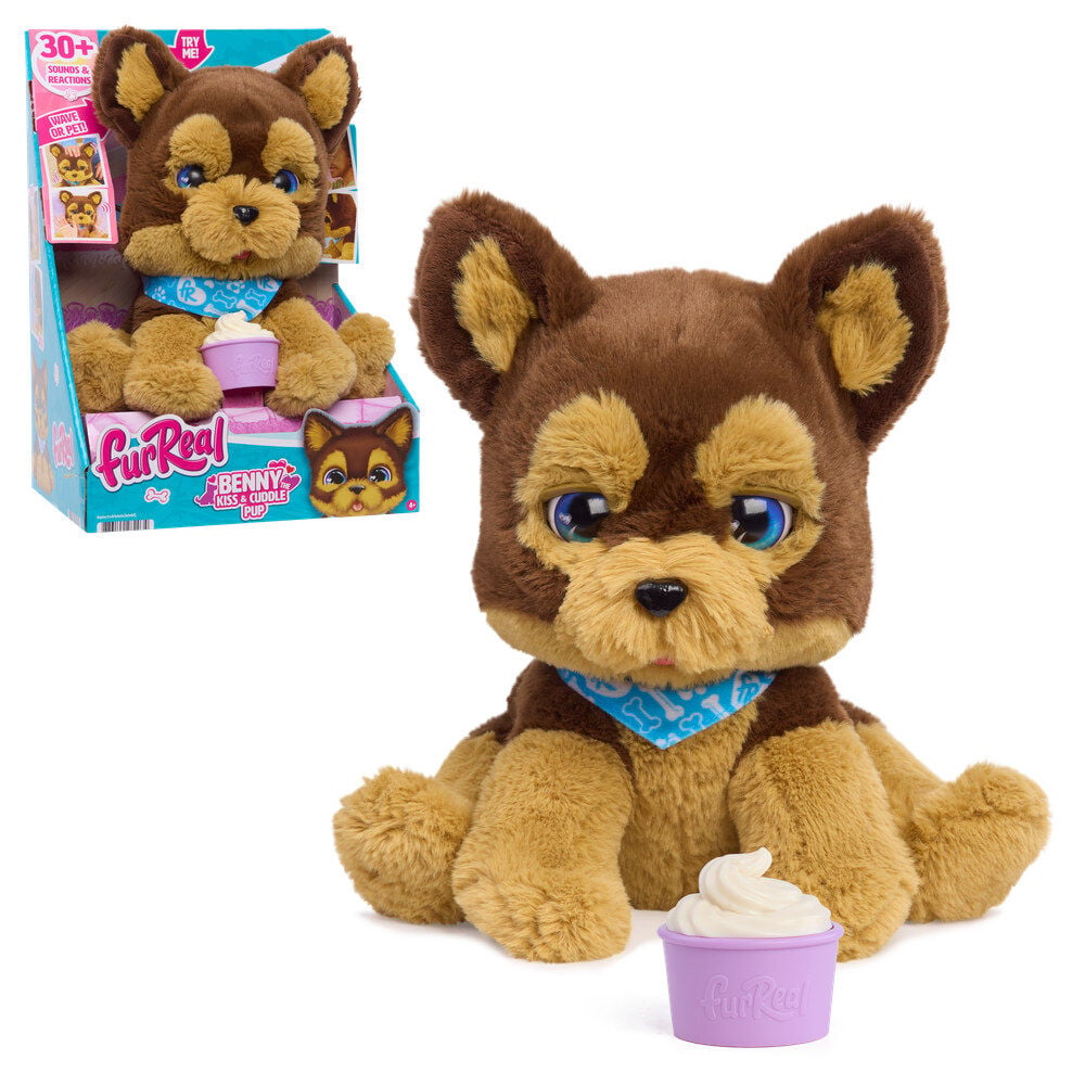 Peluche interativo Benny the Kiss & Cuddle FurReal