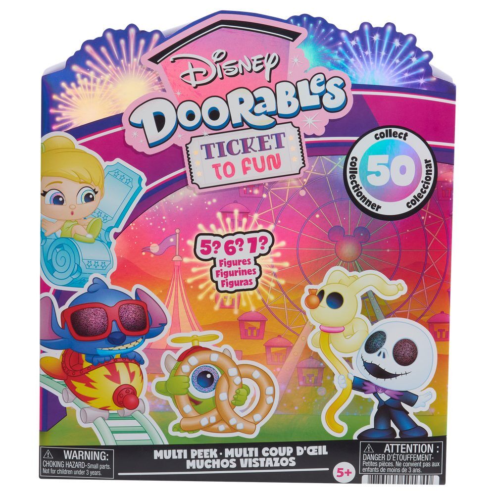 Set figuras sorpresa Ticket to Fun Disney Doorables surtido