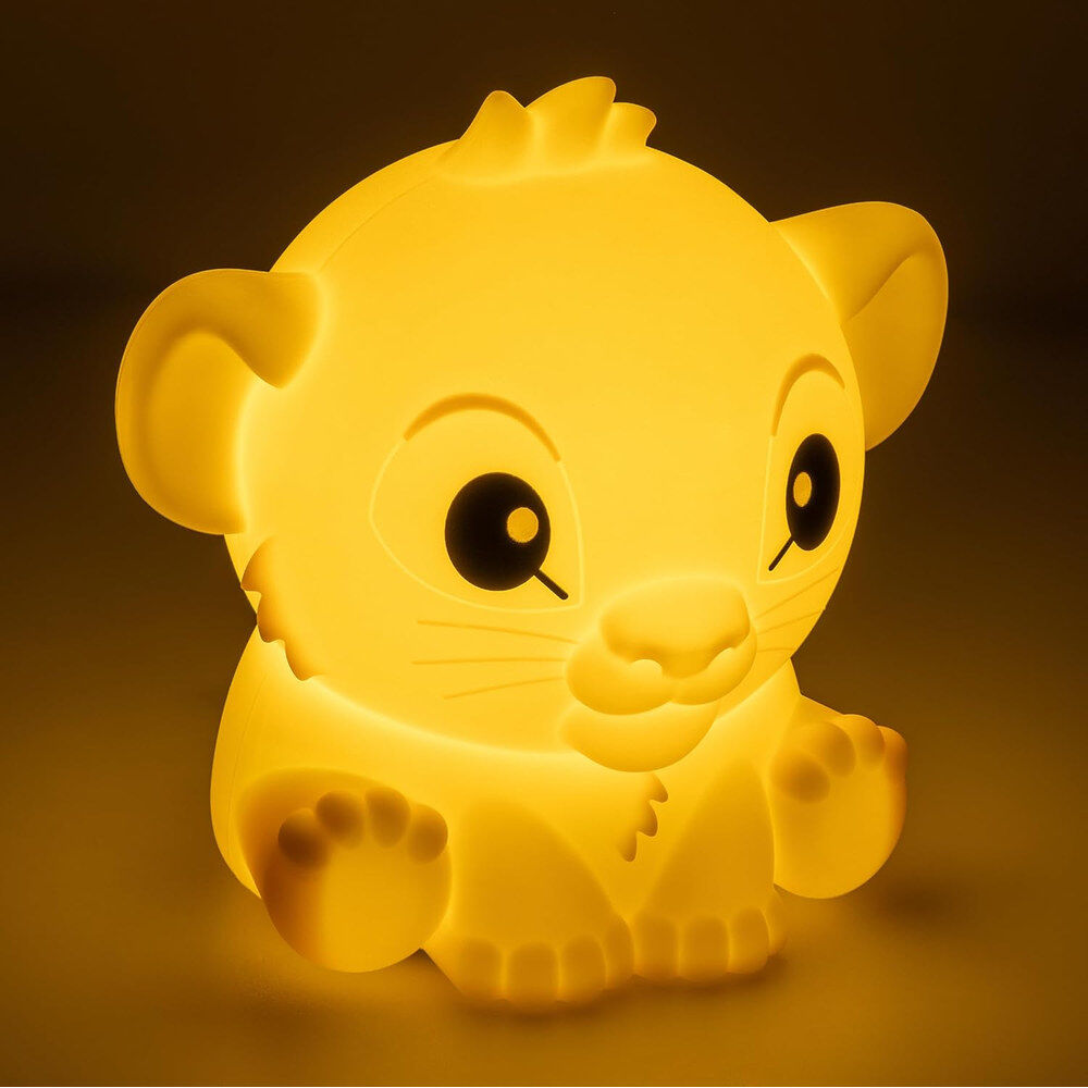Simba squishy glo silicona ligero recargable clásicos disney