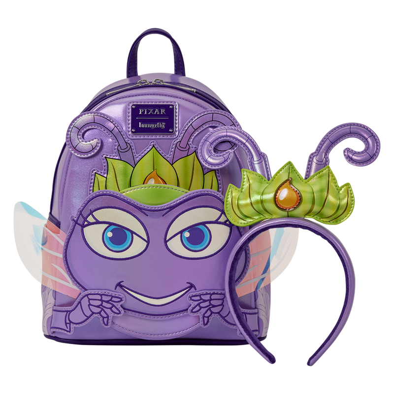 Mochila + Diadema Princess Atta Bichos Disney Pixar Loungefly 26cm Frikytopia