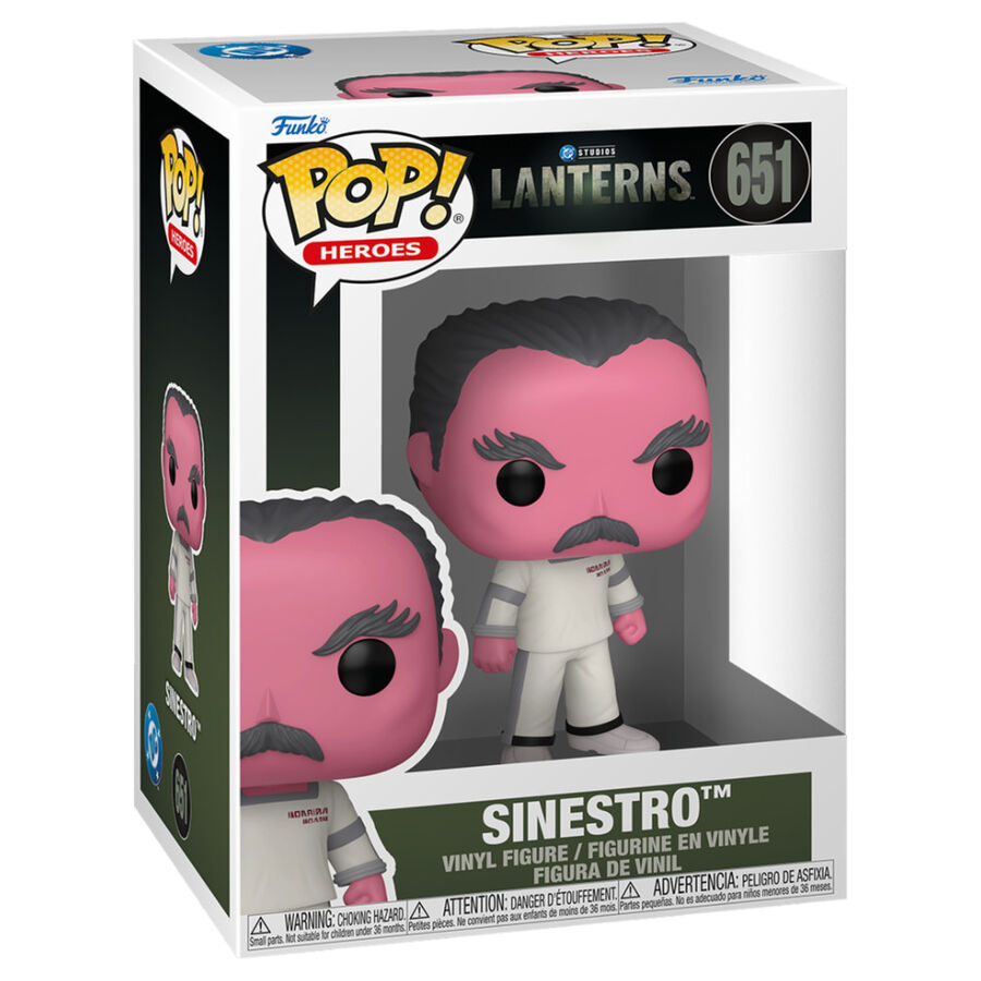 DC Studios Lanterns Figura POP! Heroes Vinyl Sinestro 9 cm