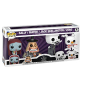 Blister 4 figuras POP Disney Pesadilla Antes de Navidad