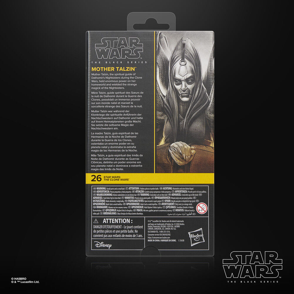 Star Wars: The Clone Wars Black Series Figura Mother Talzin 15 cm