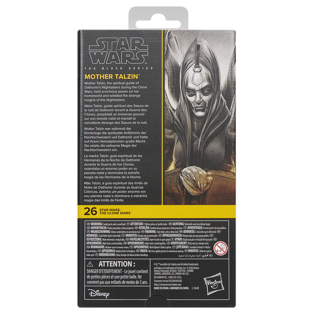 Star Wars: The Clone Wars Black Series Figura Mother Talzin 15 cm