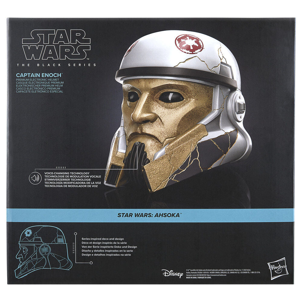 Star Wars: Ahsoka Black Series Casco Electrónico Captain Enoch