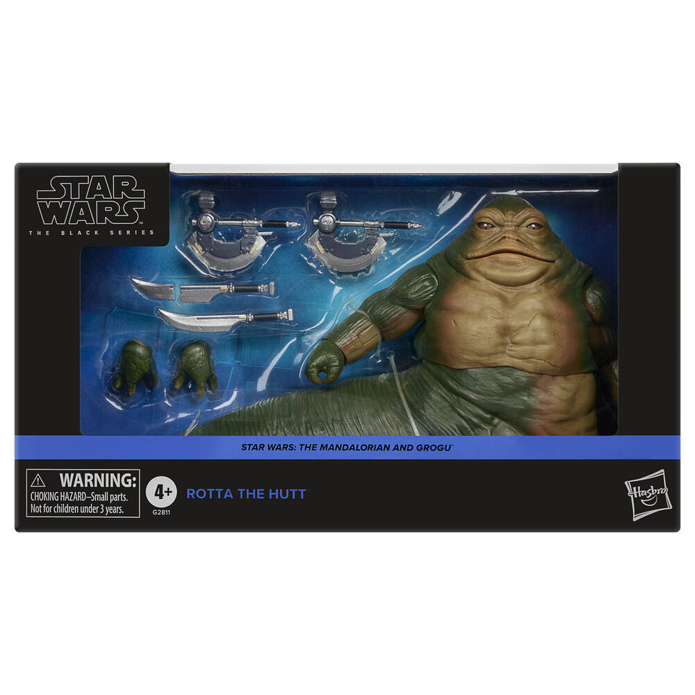Star Wars: The Mandalorian and Grogu Black Series Figura Rotta the Hutt 17 cm