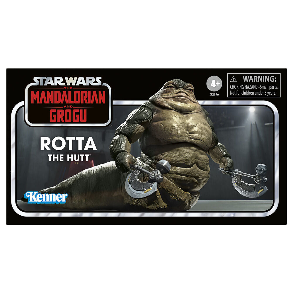 Star Wars: The Mandalorian and Grogu Vintage Collection Figura Rotta the Hutt 10 cm