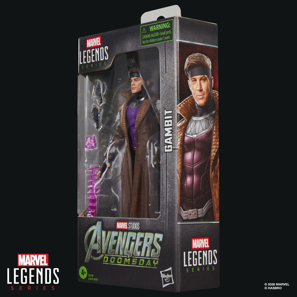 Avengers: Doomsday Marvel Legends Figura Gambit 15 cm