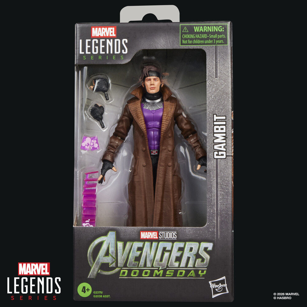 Avengers: Doomsday Marvel Legends Figura Gambit 15 cm