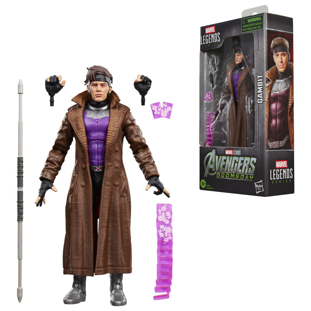 Avengers: Doomsday Marvel Legends Figura Gambit 15 cm