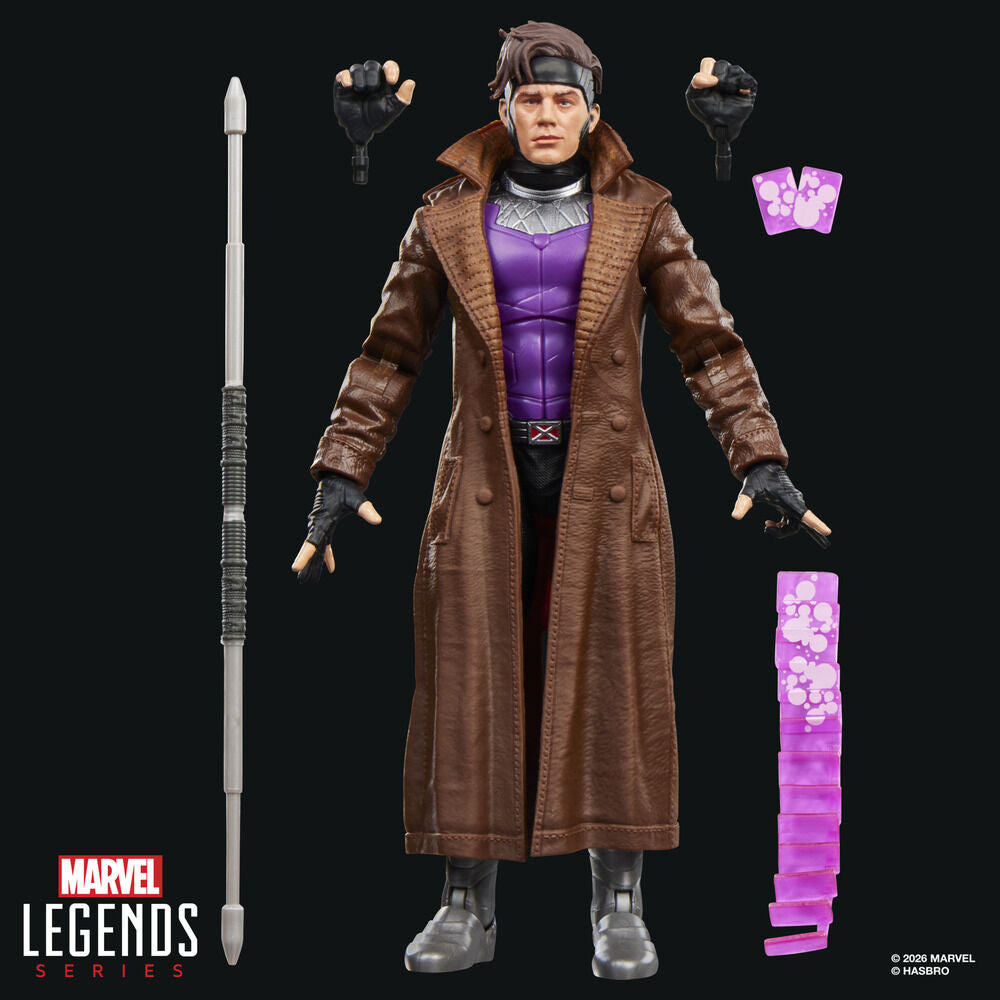 Avengers: Doomsday Marvel Legends Figura Gambit 15 cm