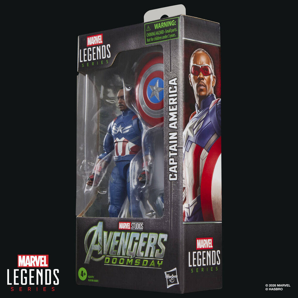 Avengers: Doomsday Marvel Legends Figura Captain America 15 cm