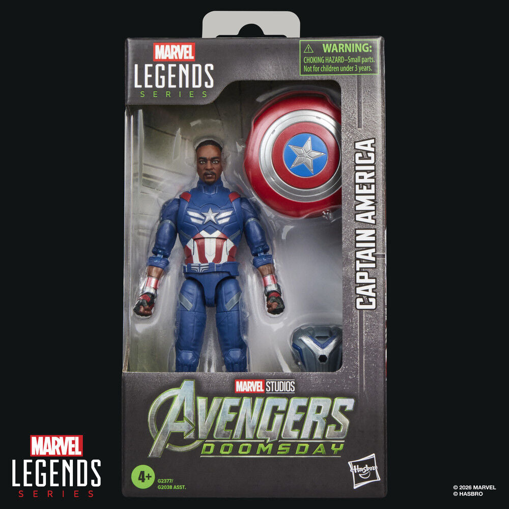 Avengers: Doomsday Marvel Legends Figura Captain America 15 cm