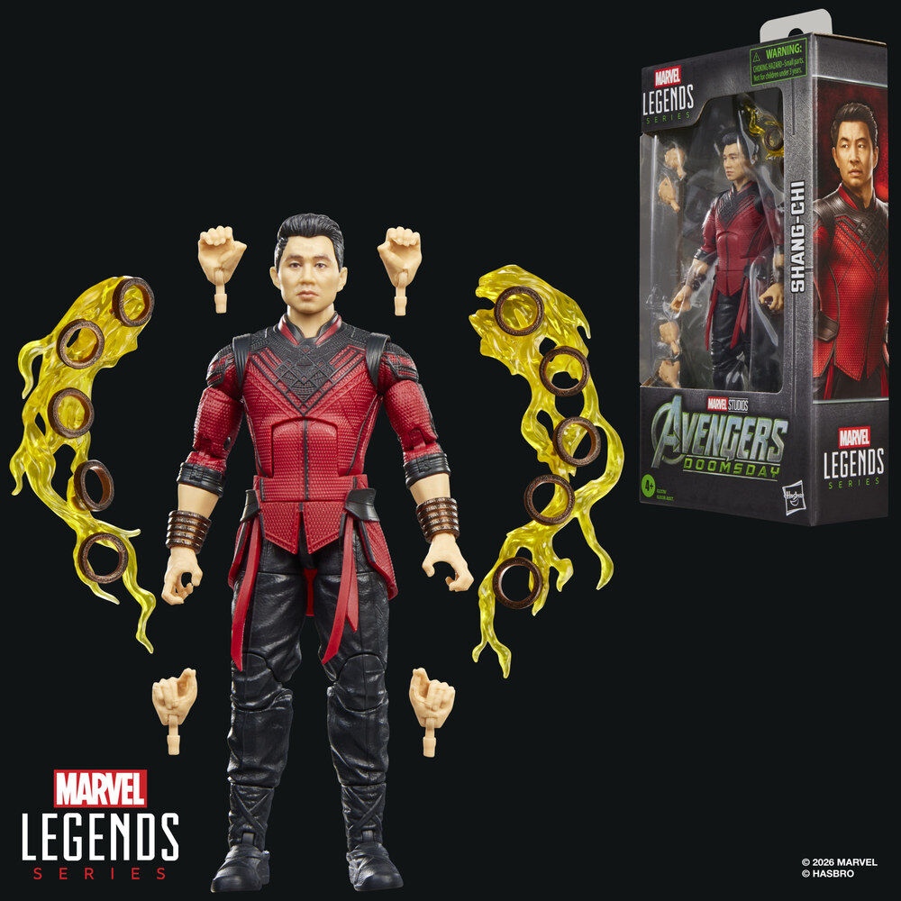 Avengers: Doomsday Marvel Legends Figura Shang-Chi 15 cm