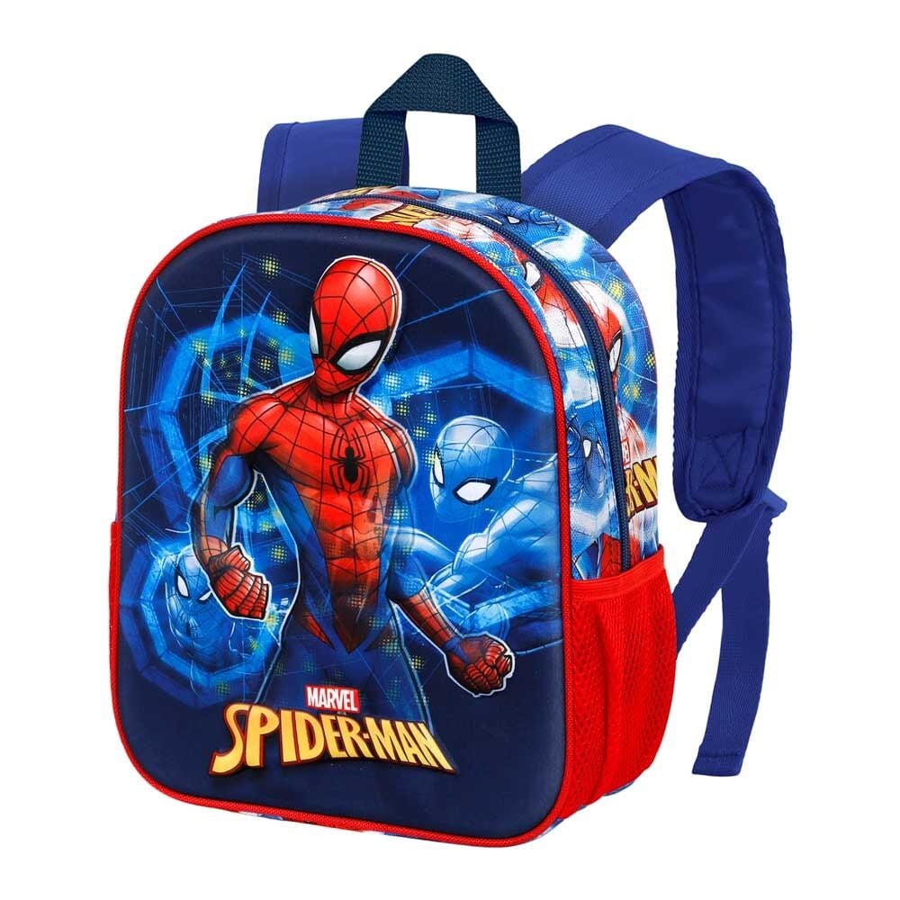 Mochila 3D Powerful Spiderman Marvel 30cm Frikytopia