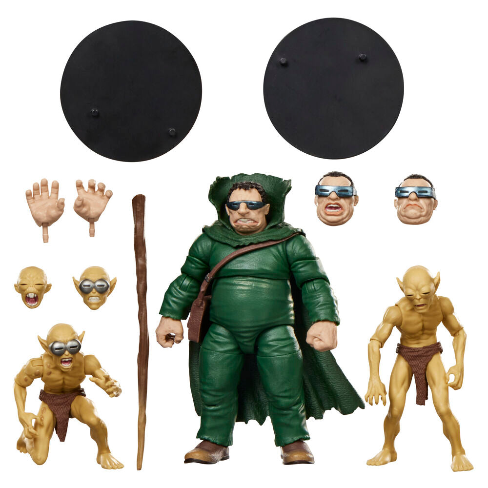 Fantastic Four Marvel Legends Pack de 3 Figuras Marvel's Mole Man & Moloids 15 cm
