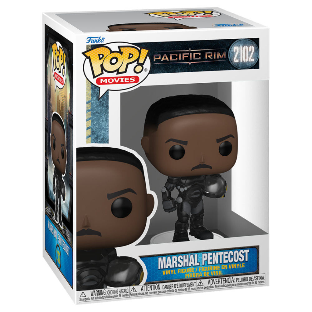 Pacific Rim Figura POP! Movies Vinyl Marshal Pentecost 9 cm