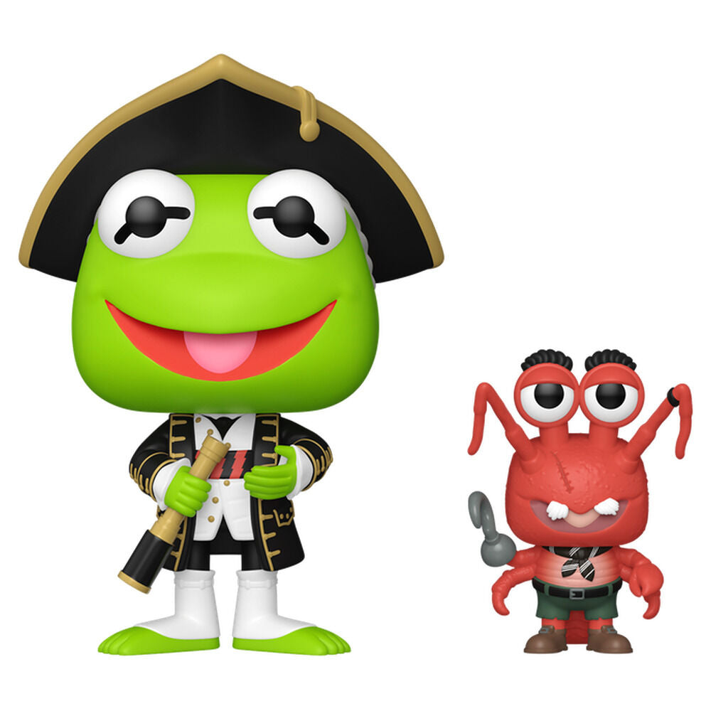 Los Teleñecos en la Isla del Tesoro POP! Pop! & Buddy Vinyl FiguraKermit & Polly 9 cm