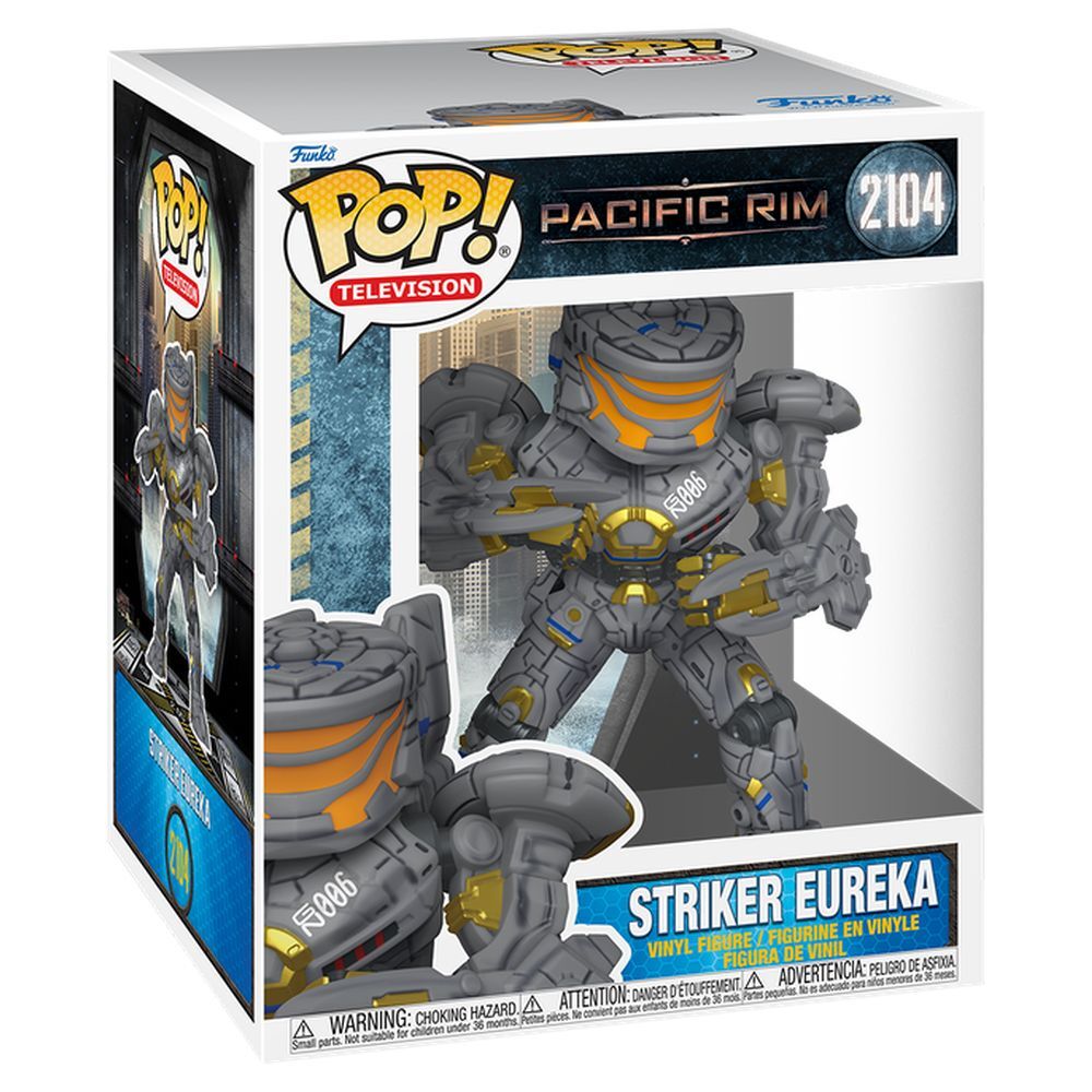 Pacific Rim Super Sized POP! Games Vinyl Striker Eureka 16 cm