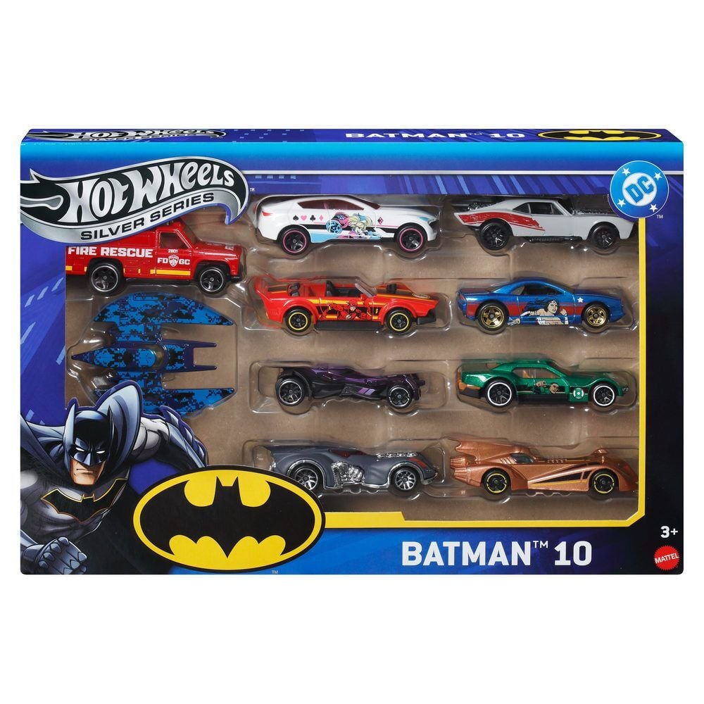 Blister 10 vehiculos Batman DC Universe Hot Wheels Frikytopia