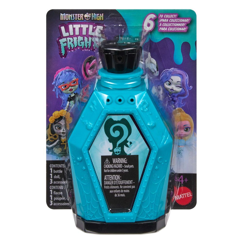 Monster High Little Frights Blind Box Muñeca 7 cm