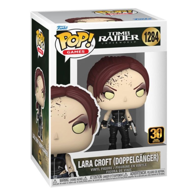 Tomb Raider Figura POP! Games Vinyl Lara Croft(Doppelganger) 9 cm