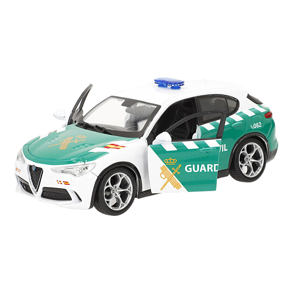 Coche Guardia Civil Alfa Romeo Stelvio metal