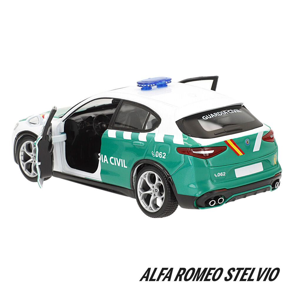 Coche Guardia Civil Alfa Romeo Stelvio metal