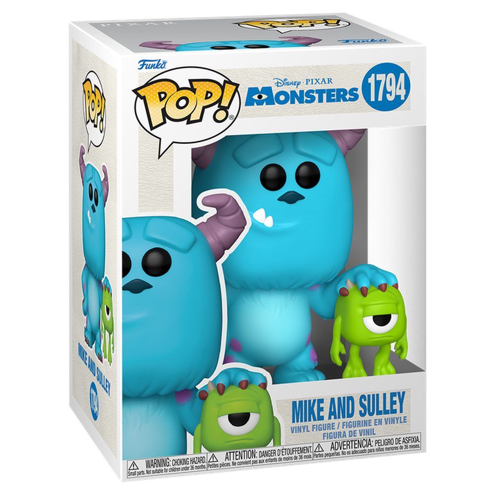 Monstruos, S.A POP! Vinyl Figura Mike w/Sully 9 cm