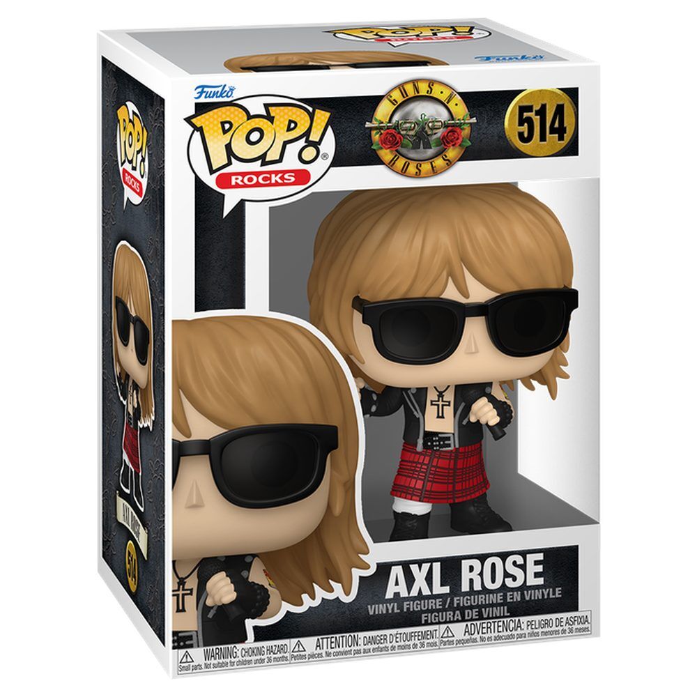 Guns N`Roses Figura POP! Rocks Vinyl Axl Rose (LaLD) 9 cm