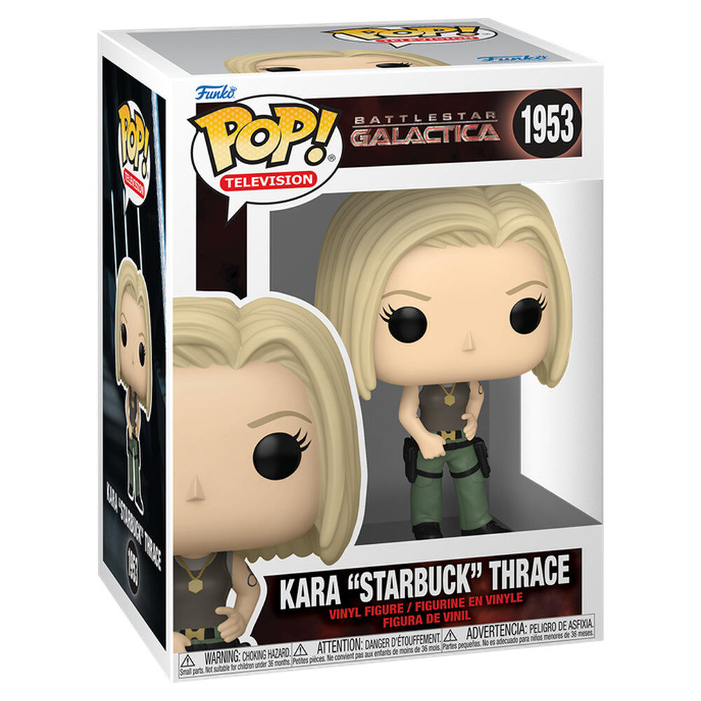 Battlestar Galactica Figura POP! Television Vinyl Kara Thrace 9 cm