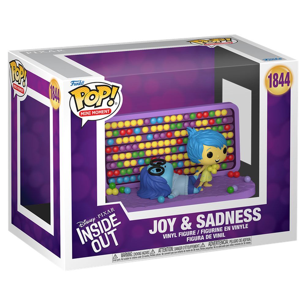 Del revés POP! Mini Moment Vinyl Figura Joy & Sadness 9 cm