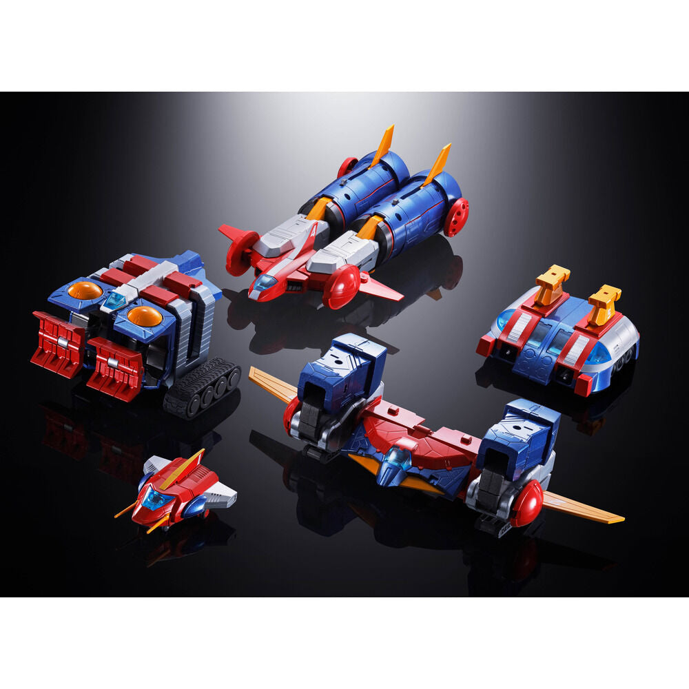 Chodenji Robot Combattler V Figura Diecast Soul of Chogokin GX-121 Combattler V6 26 cm