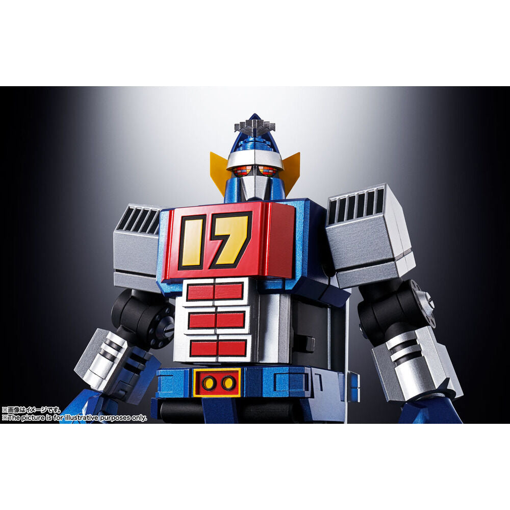 Daitetsujin 17 Figura Diecast Soul of Chogokin GX-101S Daitetsujin 17 & 18 Graviton Box 18 cm