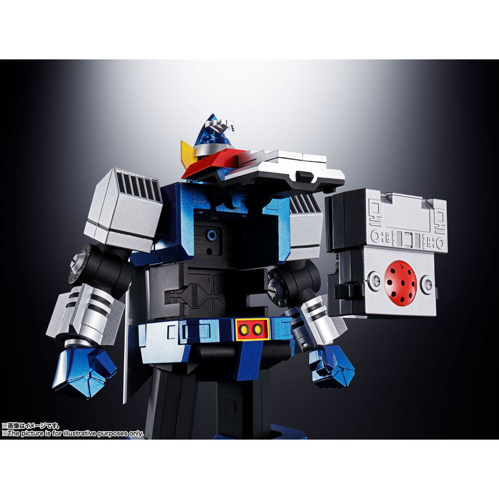 Daitetsujin 17 Figura Diecast Soul of Chogokin GX-101S Daitetsujin 17 & 18 Graviton Box 18 cm