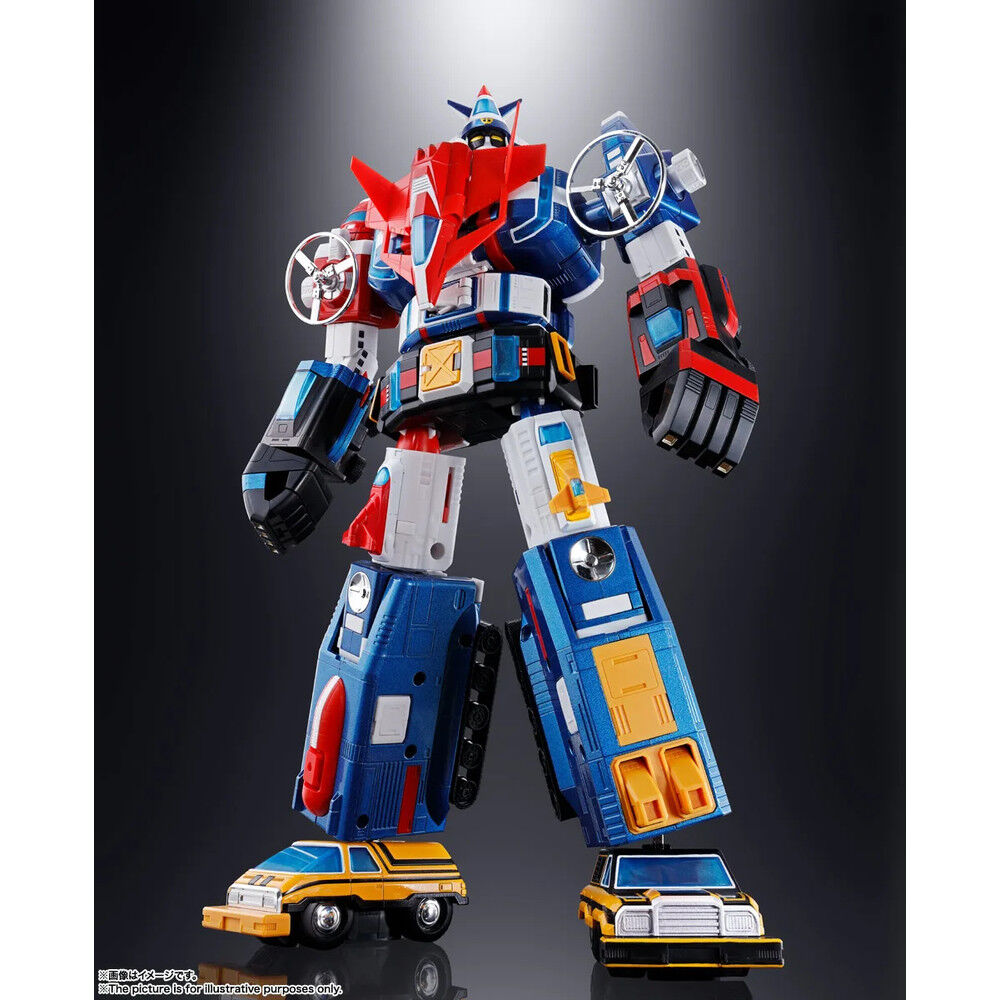 Armored Fleet Dairugger XV Figura Diecast Soul of Chogokin GX-88
