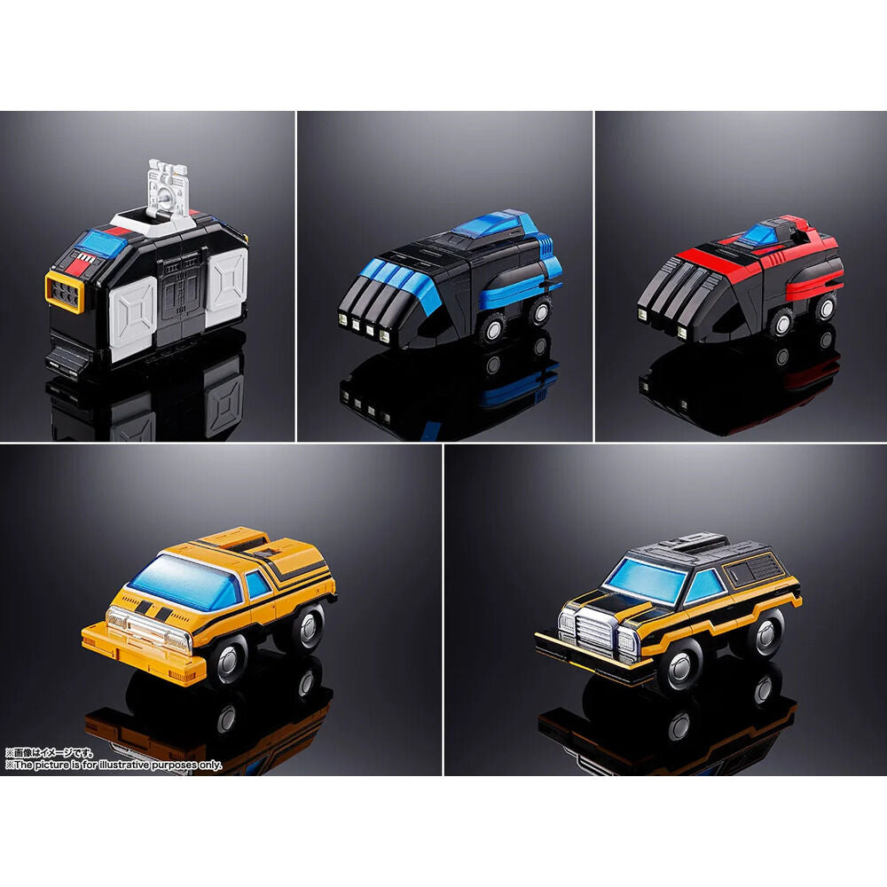 Armored Fleet Dairugger XV Figura Diecast Soul of Chogokin GX-88
