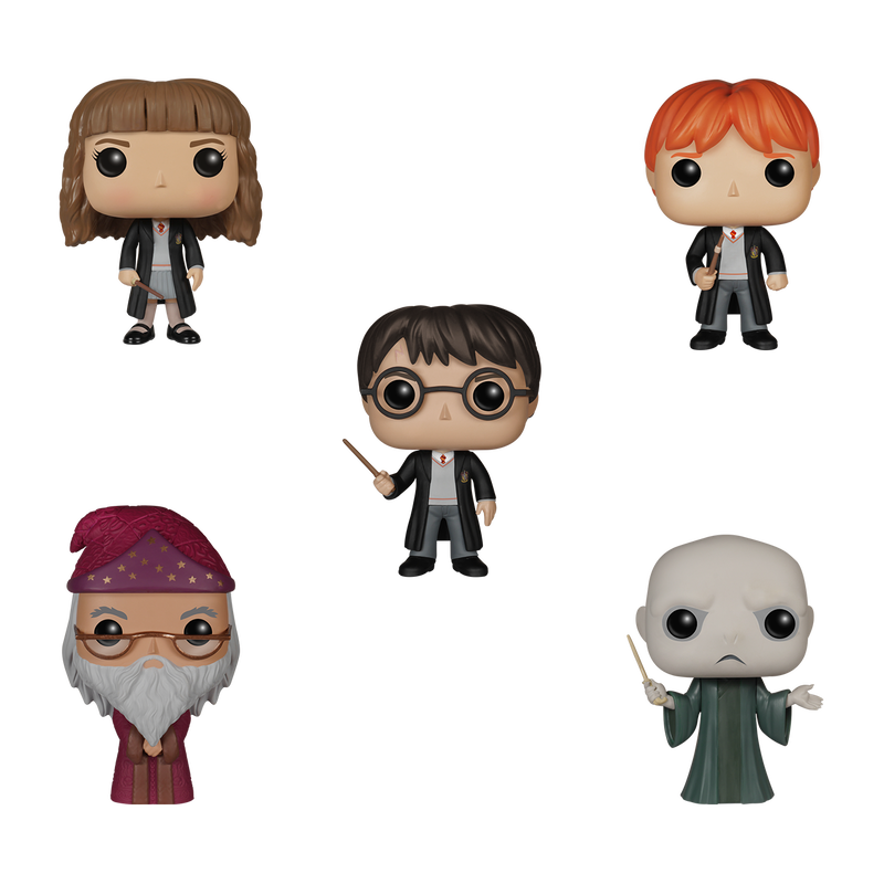 Blister 5 figuras POP Harry Potter