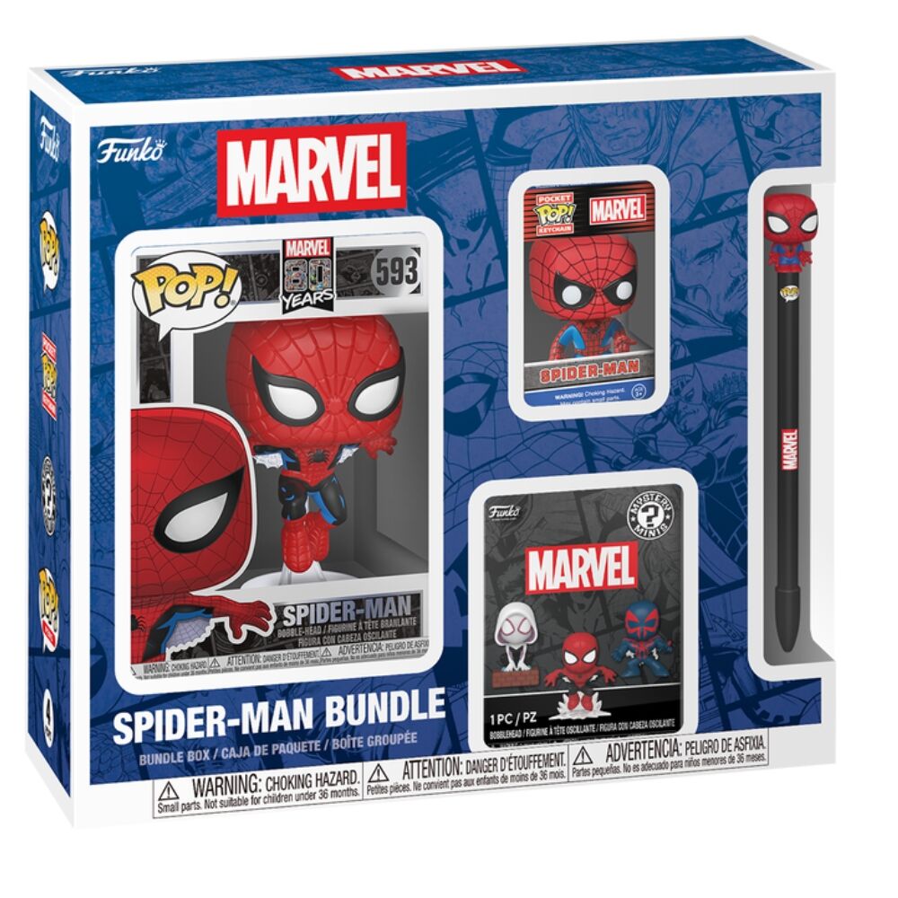 Blister Bundle POP Marvel Homem-Aranha Frikytopia
