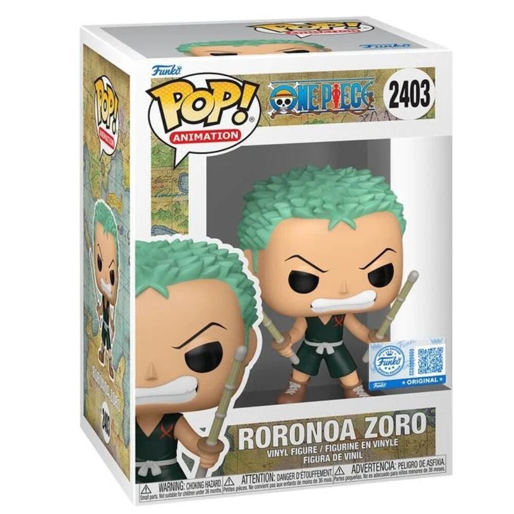 Figura POP One Piece Zoro Exclusiva