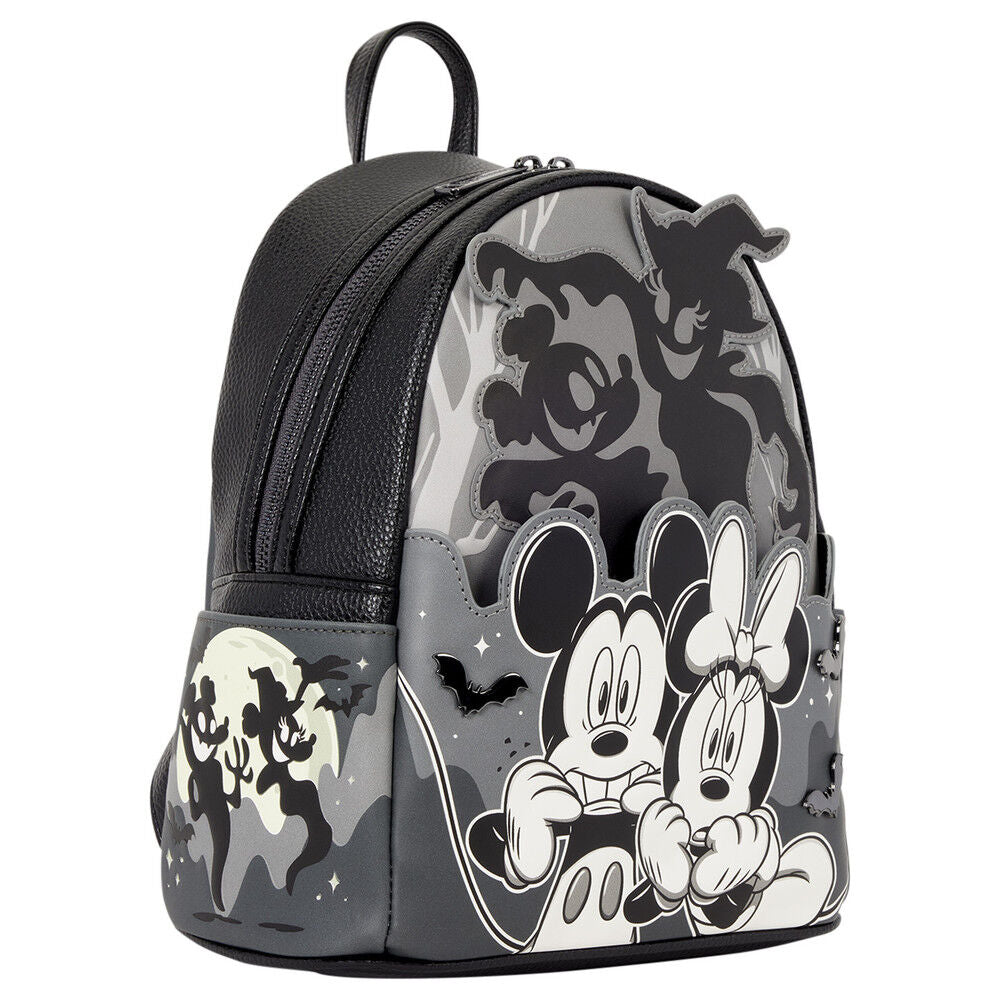 Mochila Mickey & Minnie Ghosh Mickey Disney Loungefly 26cm