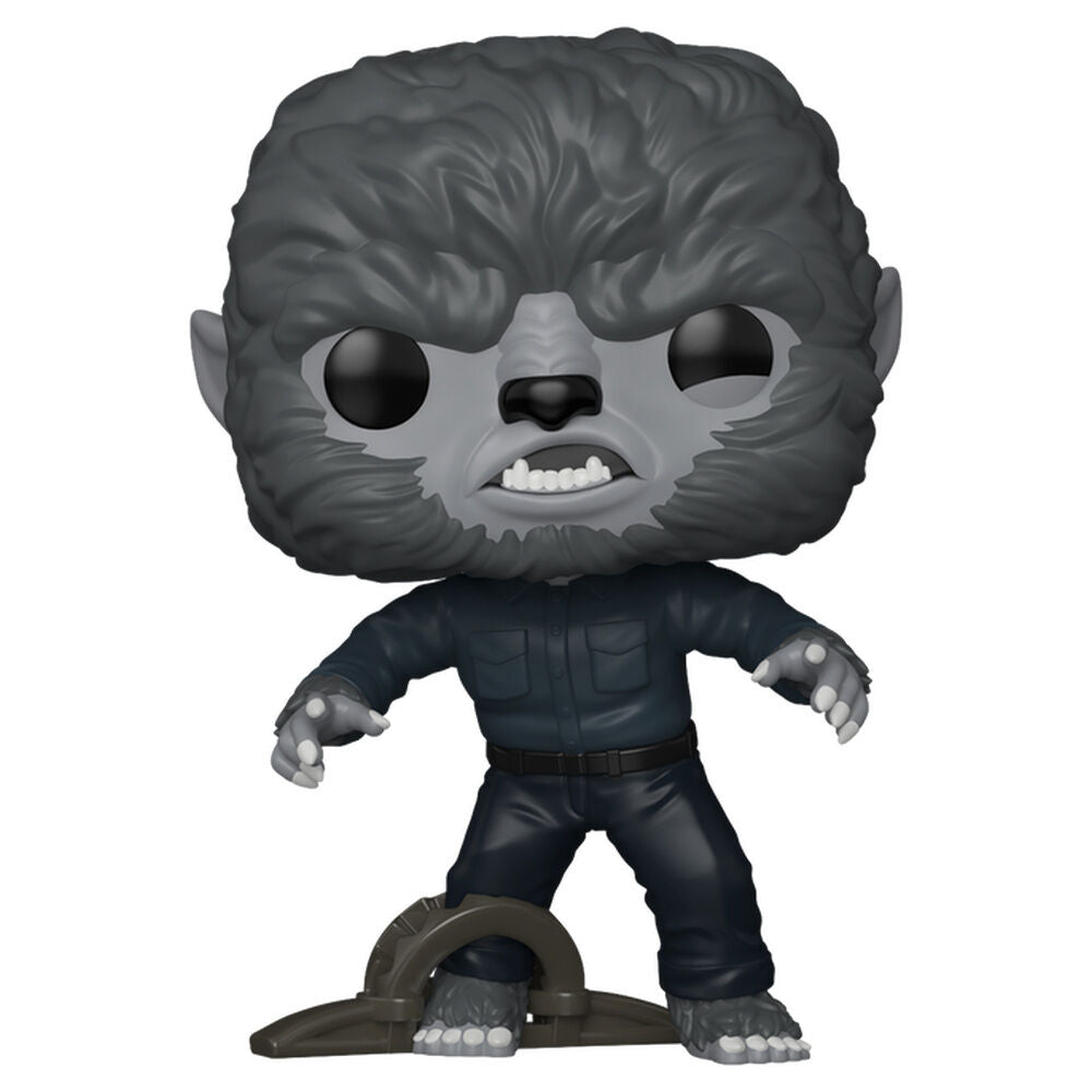 El hombre lobo POP! Movies Vinyl Figura Wolfman w/Trap 9 cm