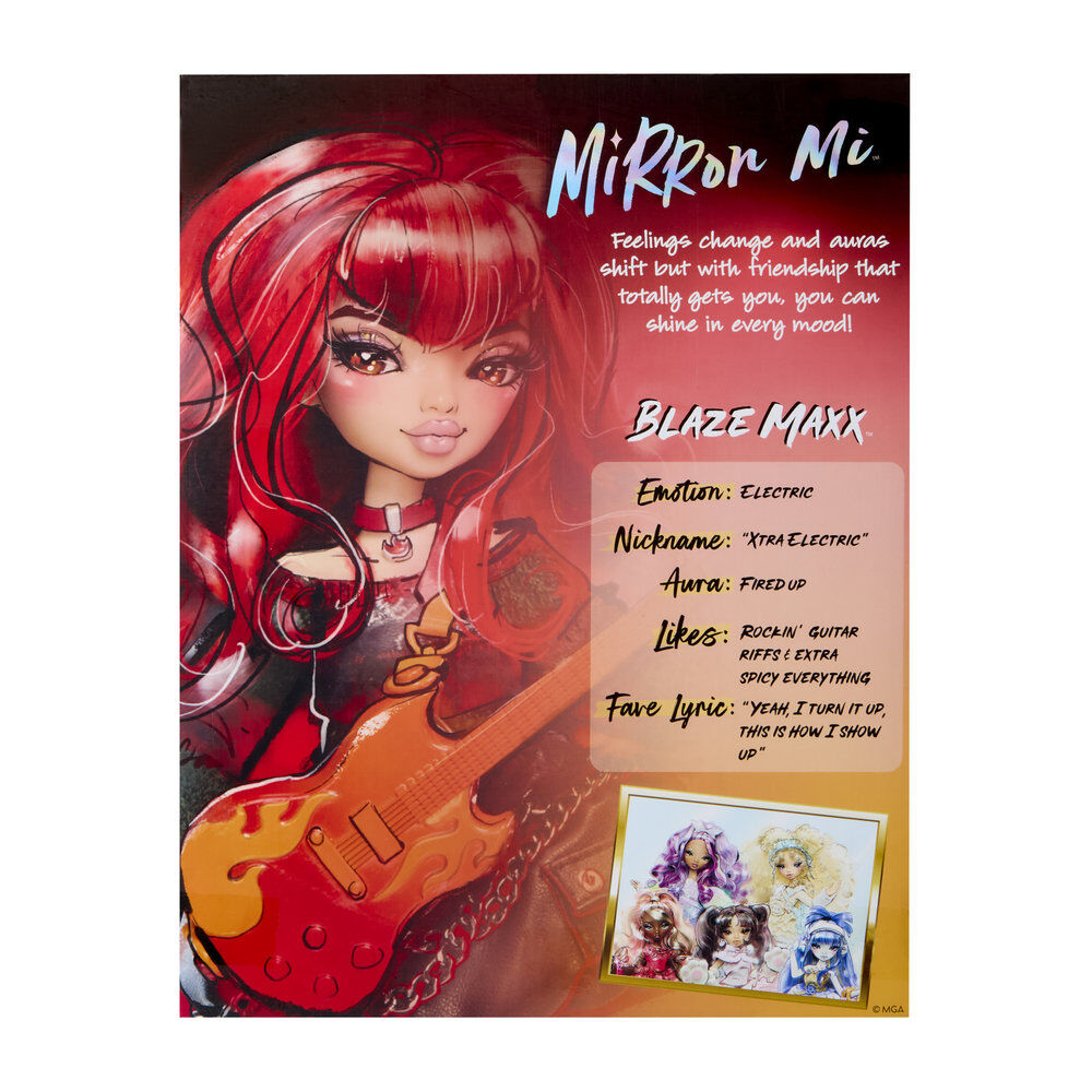 Muñeca Blaze Maxx Electric MirrorMi